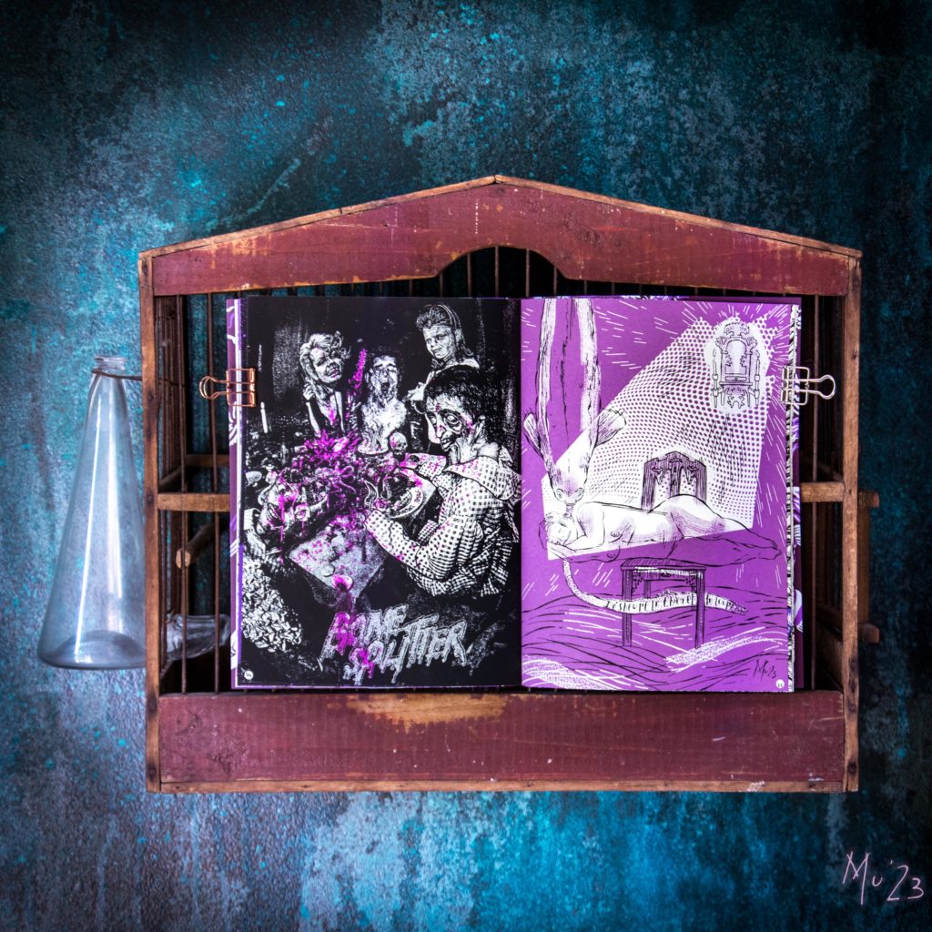 Mu Blondeau Désheure Le Chien et Le Loup! Violet Songe Editions Epox et Botox2