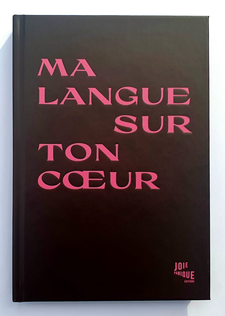 Mu Blondeau participation à Ma LANGUE SUR TON COEUR Joie Panique éditions